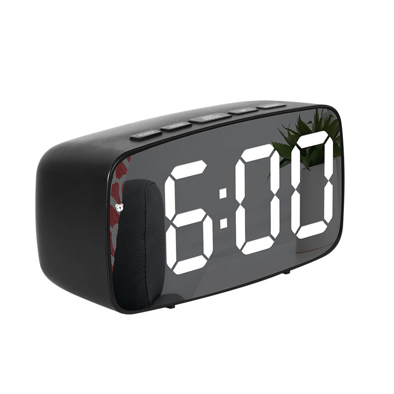 Digital alarm clock with voice control