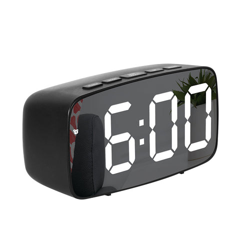 Digital alarm clock with voice control