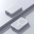 Power Bank With Magnetic Closure, Portable, Wireless, Fast Charging For IPhone 15 Pro Max And 16 Pro